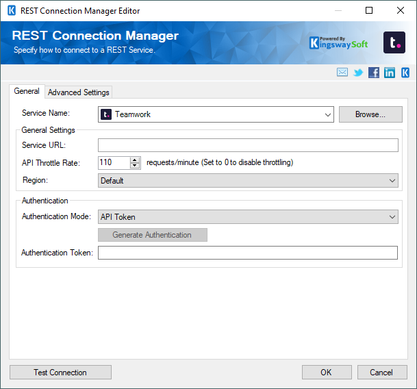 SSIS REST Teamwork Connection Manager